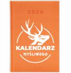 FunnyCase Könyvnaptár 2026 Vadásznaptár Narancssárga Ajándék Minták (Kalendarz Pomarańczowy KALENDARZ MYŚLIWEGO)