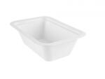 Vegware Lebomló elviteles dobozalj, cukornád, 6, 5 dl, mély, 19*13*6cm | 50 db/csomag