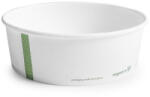 Vegware Lebomló családi ételtároló, papír+PLA, 1 l kerek, fehér, Ø 18, 5 cm | 50 db/csomag