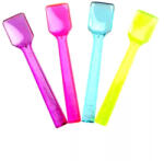  Fagylaltos kanál víztiszta / színes / neon 500db/cs