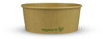 Vegware Lebomló salátás doboz, 750ml, kerek, kraft | 50 db/csomag