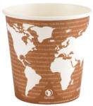 Ecoproducts Lebomló levestartó, papír és PLA, 710 ml, mintás | 25 db/csomag