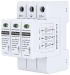  Bemko 3P Túlfeszültség levezető "B+C" 8kA/20kA 1000V/DC (A53-SPDMOV-DC-3PT1T2)