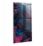 Wallfluent Üveg Fotókép Ajándékötlet Étkezőbe Egzotikus virágok (010010010250100088599)