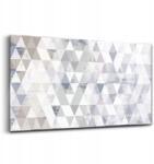 Wallfluent Üveg dekoráció, geometriai mintával, háromszögekkel (010010010050100074674)