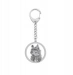 Mejk Jewellery Kulcstartó Sörény Kínai Meztelen Ezüst925 Ajándék Gravírozás Ingyenes (BE R798)