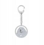 Mejk Jewellery Ezüst kulcstartó Pireneusi hegyi kutya 925 ékszer Gravírozás (Pirenejski Pies Górski)