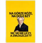 FunnyCase Könyvnaptár 2026 Semmi Sem Számít, Különösen Te Citromsárga Minták (Kalendarz Cytrynowy DZIEŃ DOBRY - KŁAMSTWO)