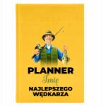  Könyvnaptár A5 2026 Citrom tervező Horgászoknak Projekt varázsló (Planer 2026 Cytrynowy Dla Wędkarza)