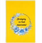 FunnyCase Naptár tervező 2026 Köszönjük A Fáradozást! Citrom mintás ajándék tervező (Kalendarz Cytrynowy DZIĘKUJEMY ZA TRUD!)