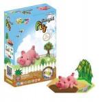 Jumping Clay Farm kreatív készlet Malac (C26-4)