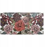  Csúszásgátló asztali alátét irodába, retro virágos stílus, 100x50 cm (010250300020100057190)