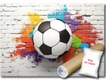 WallMagic Fotótapéta Flizelina Focilabda Graffiti 3D Fal 100x75 ragasztó ingyen (14651VX2)
