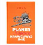  Naptár A5 2026 Narancssárga Varrónői határidőnapló Legjobb Varrónő (Kalendarz Pomarańczowy Najlepsza Krawcowa)