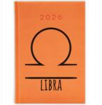  Narancssárga Naptár 2026 A5 Határidőnapló Ajándék Zodiákusoknak Súly Minta (KALENDARZ 2026 POMARAŃCZOWY WAGA)
