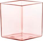 Iittala Vază Ruutu 20, 5 x 18 cm, roz deschis (1070558)