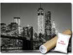 WallMagic Fotótapéta Vékony Szövet Alapú Város Látkép New York City Híd 350x250 ingyenes ragasztó (13032VX7)