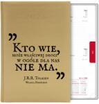  Arany Naptár A5 2026 Ajándék Rajongónak J. r. méret Tolkien Idézetek Lotr MIX Wz (Kalendarz a5 2026 TERMINARZ PLANER ORGANIZER)