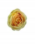 Wera Rózsa fej 8 cm sárga Művirág Termék (SUN564#1581)