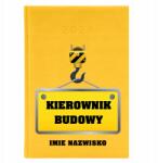  Könyvnaptár A5 2026 Év Citrom tervező Építésvezető Kreátor (Planer 2026 Cytrynowy Kierownik Budowy)
