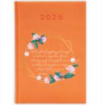 FunnyCase Könyvnaptár 2026 Nem Féltem Feltenni A Kérdést Narancssárga Ajándék (Kalendarz 2026 NIE BAŁEM SIĘ ZADAWAĆ PYAŃ)