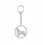 Mejk Jewellery Kulcstartó Ezüst Clumber Spániel 925 Ajándék Nő Gravírozás Ingyenes (brelok srebrny d o kluczy z Clumber Spaniel)