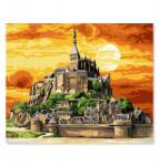 PD Media Festés Számokkal Kerettel Festmények Kastély 40x50 Vászonkép (Malowanie po numerach zamek)