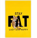 FunnyCase Könyvnaptár 2026 Stay Fat Citrom tervező Ajándék határidőnapló Wz (Kalendarz Cytrynowy STAY FAT)