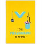 FunnyCase Könyvnaptár 2026 Az Ápolónő Életéből Citrom tervező Ajándék Wz (Kalendarz Cytrynowy Z ŻYCIA PIELĘGNIARKI)