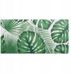  Íróasztal alátét grafikusoknak és tervezőknek Zöld dzsungel minta, 100x50 cm (010250300020100088642)
