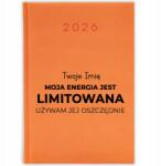  Naptár 2026 Narancssárga Ajándék Irodai Munka Korpo Limitált Energia (KALENDARZ POMARAŃCZOWY LIMITOWANA ENERGIA)