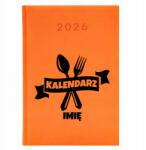  Könyvnaptár A5 2026 Évtervező Narancssárga Étterem Varázsló (Planer 26 Pomarańczowy Do Restauracji)