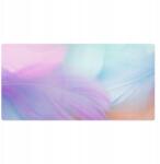  Vinyl asztali alátét Finom tollak pasztell színekben, 100x50 cm (010250300020100088512)