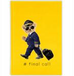 FunnyCase Könyvnaptár 2026 Final Call Citrom tervező határidőnapló Ajándék Wz (Kalendarz Cytrynowy FINAL CALL)