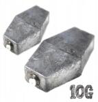 Angel sport Ólom Átmenő Súly Lapos talaj 10 g x 2 (Trumienka-10)