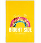 FunnyCase Naptár Sárga 2026 Határidőnapló Tervező Ajándék Motiváció Stay Positive Minták (KALENDARZ 2026 ŻÓŁTY STAY POSITIVE)