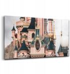 Wallfluent Üvegkép Disneyland kastély Párizsban 140x70 cm (010010010100100075485)