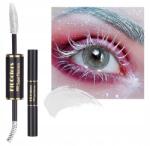 Fit Colors 4D szempillaspirál Mascara Duo Dupla hegyű Gyorsan száradó #1 Fehér (000985)