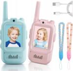  Rövidhullámú Sütők Gyerekeknek Walkie Talkie Videó Szett Nagy Hatótávolság 2X (23103787-1)