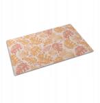 Wallmuralia Fotó lábtörlő mintával, Monstera levél motívum, 90 cm x 60 cm (010650720020000077560)