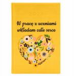  Naptár A5 2026 Év Citrom Tervező Tanárnak Teljes Szív Varázsló (Planer 2026 Cytrynowy Całe Serce)