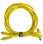 UDG GEAR Ultimate Audio Kábel Szett Rca Egyenes Rca Szögletes Sárga 3m (U97005YL)
