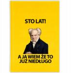 FunnyCase Könyvnaptár 2026 Boldog Születésnapot Hamarosan Citromos Ajándék Minták (Kalendarz Cytrynowy STO LAT - TO JUŻ NIEDŁUGO)