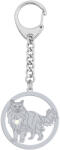Mejk Jewellery Ezüst kulcstartó Aphrodité macska 925 Ékszer Ajándék Gravírozás Ingyenes (brelok srebrny z Kot Afrodyty Shorthair)