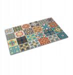 Coloray Dekoratív, mintás lábtörlő, csúszásmentes Azulejo mintával, 60x40cm-es méretben (010650710010000077516)
