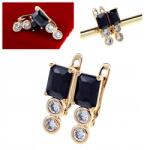 Xuping 4767 Arany cirkónia fülbevaló 18k Xuping lógós