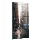 Wallfluent Üvegkép Előszobába Városi utcák és emberek New Yorkban (010010010250100075468)