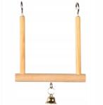 Panama Pet Madárhinta játék hullámos papagáj zebra csengővel 27cm (51035)