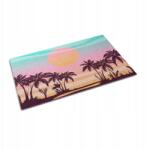 Wallmuralia Gumírozott aljú szőnyeg lábtörlő csúszásgátló 60x40 Tengerparti Trópusi (010650720010000077543)