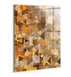 Wallfluent Edzett Üveg Fotókép Étkezőbe, Geometriai Formák, 60x80 cm (010010010230100074640)